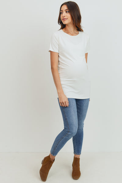 Jersey Scoop Neck Tee - Nursing & Maternity Clothes