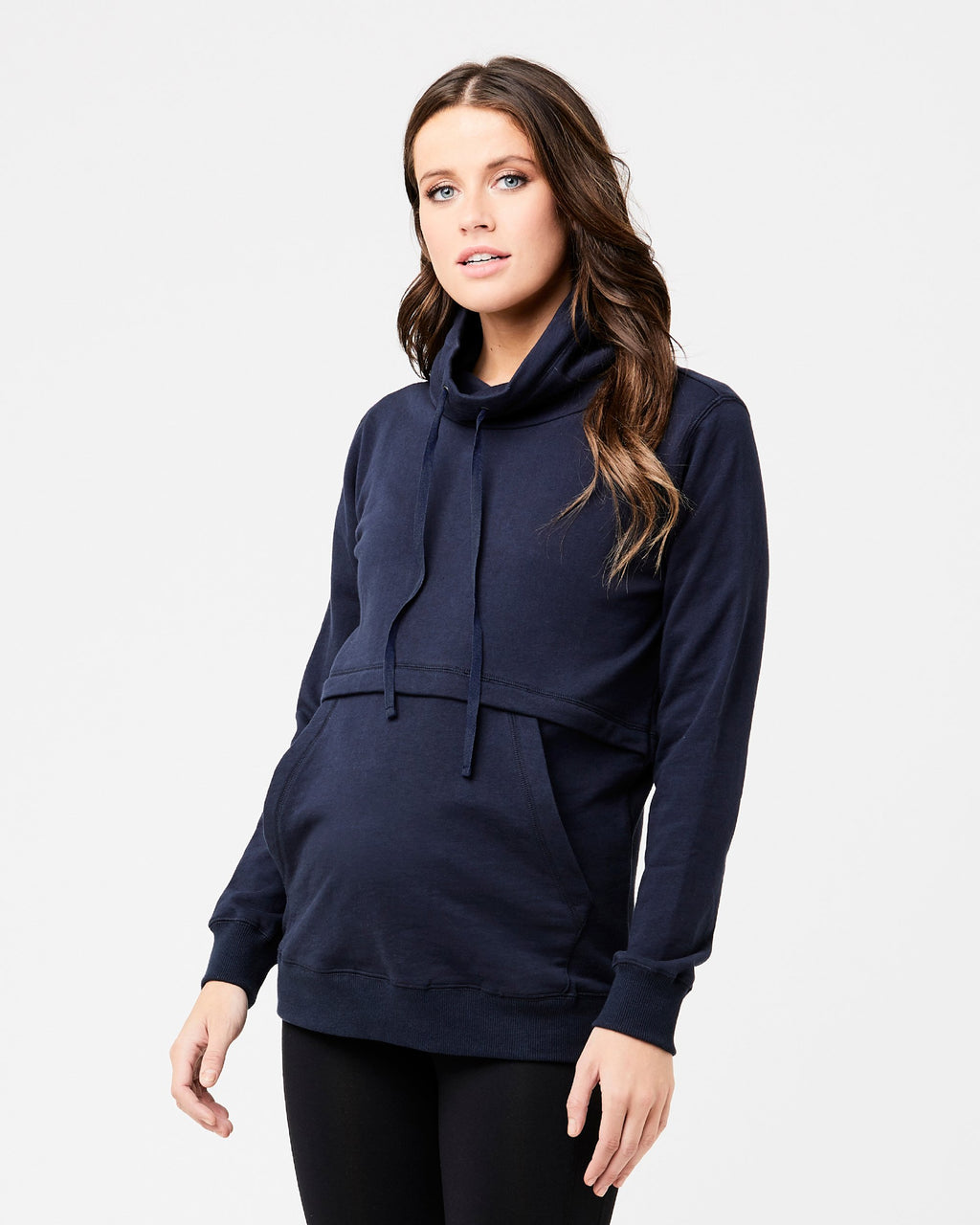 Ripe Maternity Ripe Maternity, Nicky Maternity & Nursing Hoodie || Black