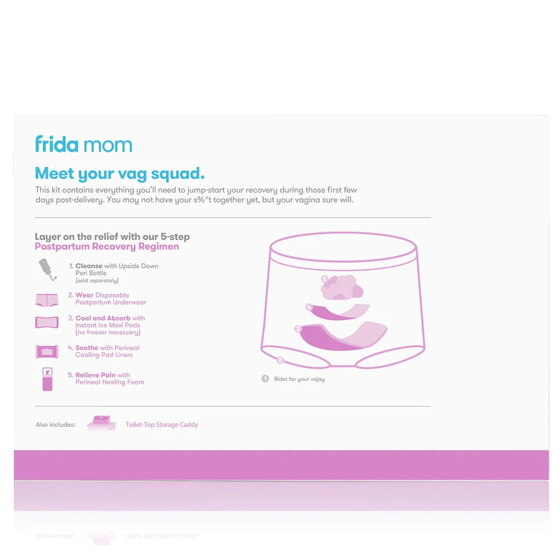NEW Frida Mom postpartum underwear, ice pads, and cooling pad