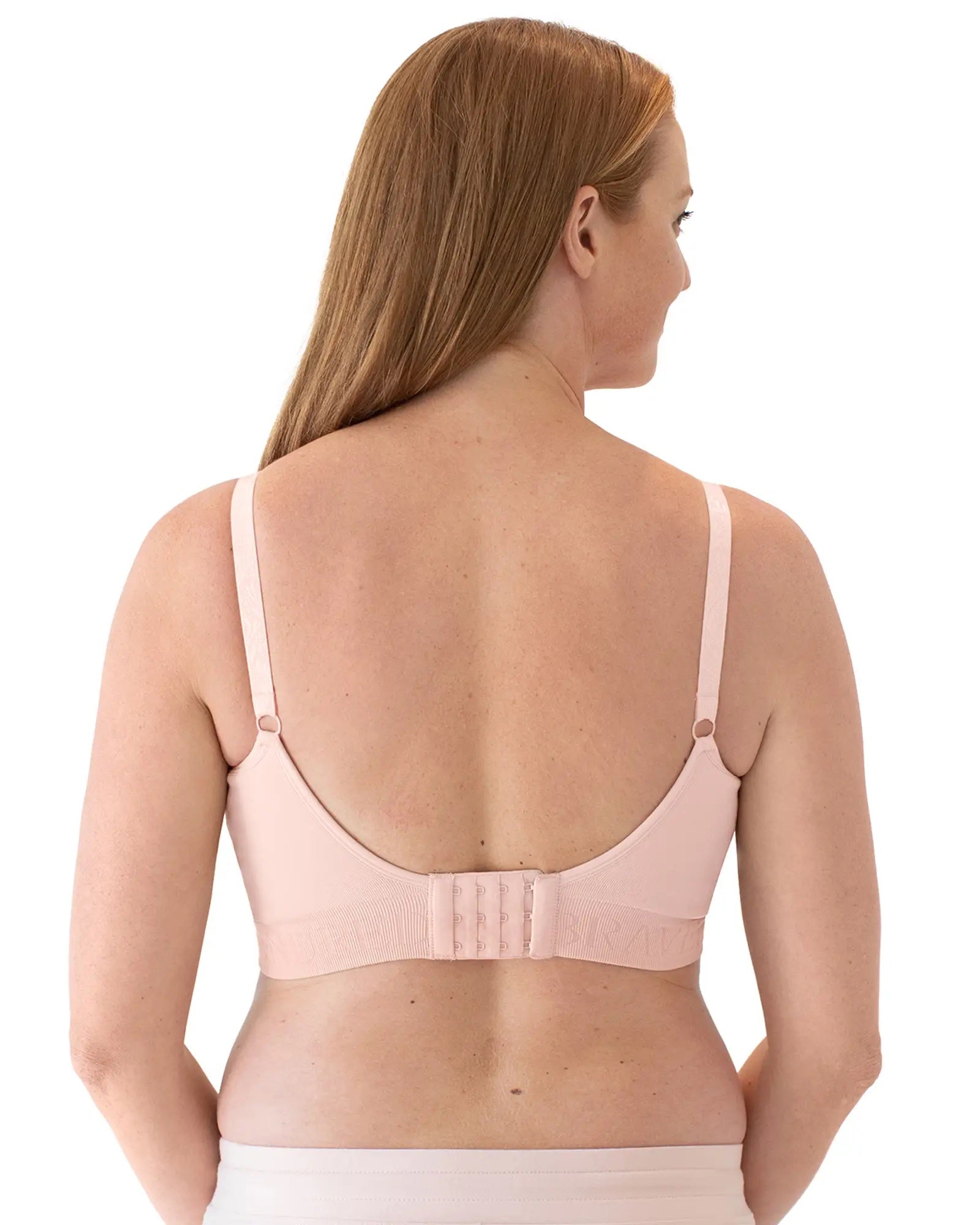 Kindred Bravely Sublime Bamboo Hands-Free Pumping Lounge & Sleep Bra -  Oatmeal Heather, Large-Busty