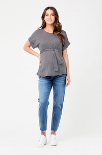 Jamie Raw Edge Jean - Nursing & Maternity Clothes