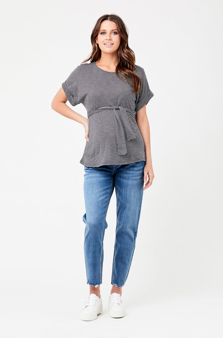 Jamie Raw Edge Jean - Nursing & Maternity Clothes