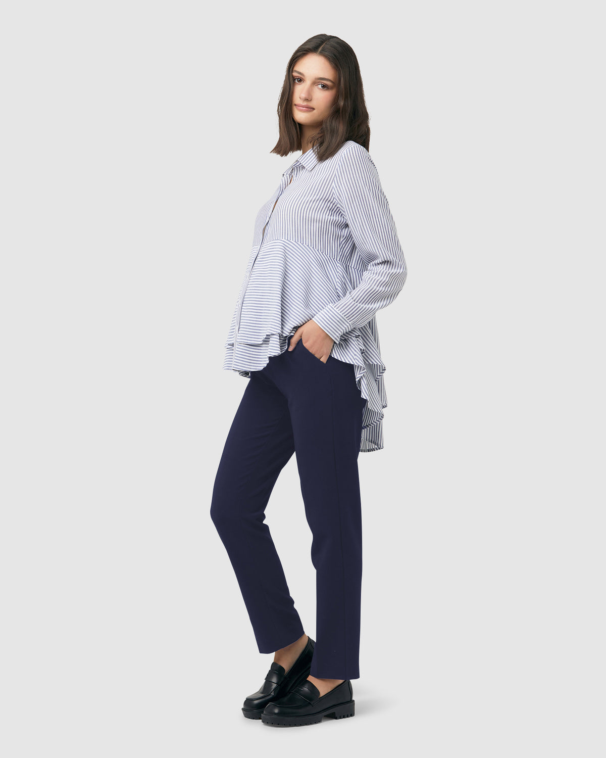 Alexa Classic Crop Pant - Yo Mama Maternity