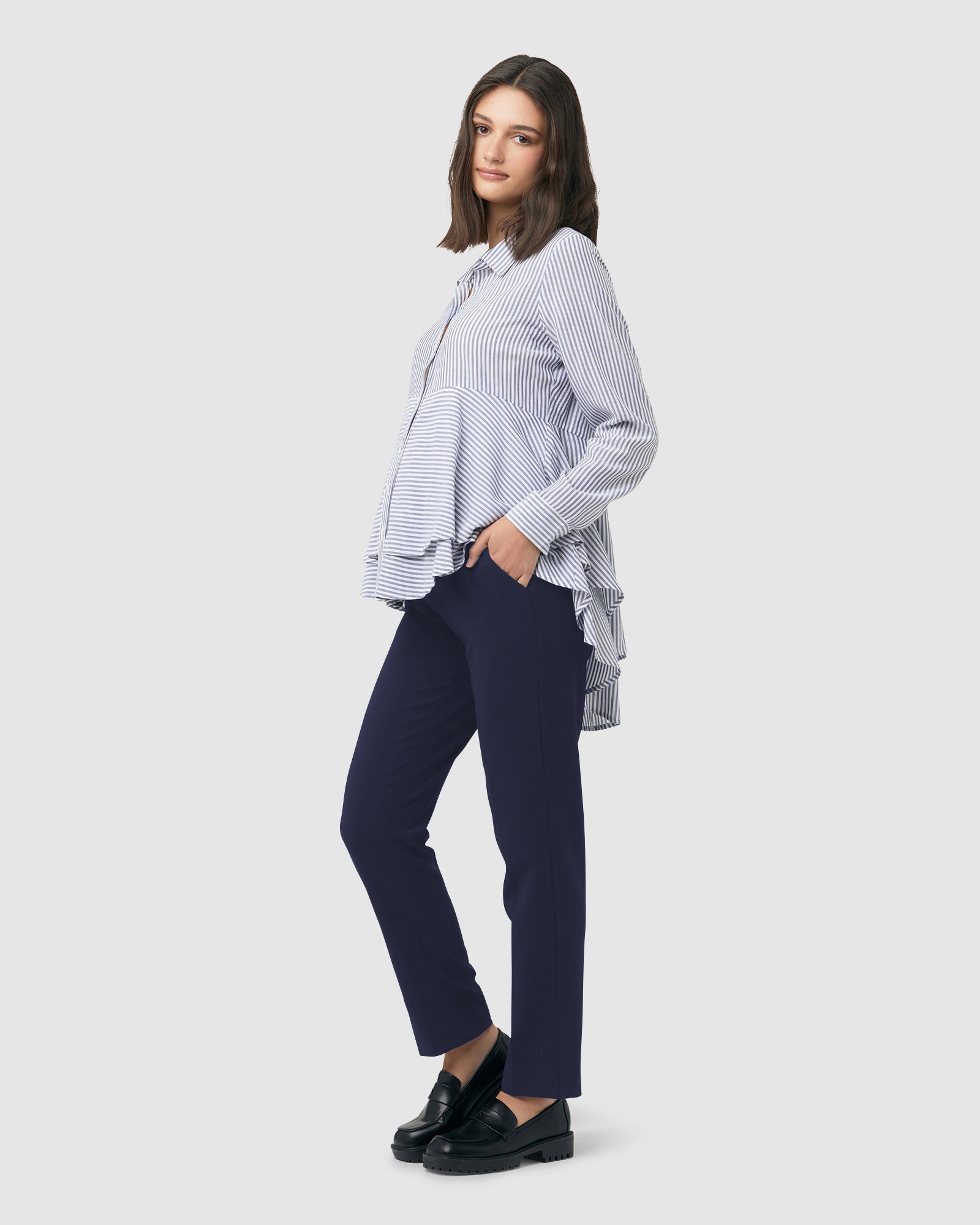 Alexa Classic Crop Pant - Yo Mama Maternity
