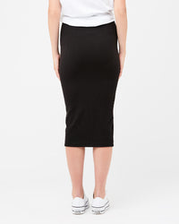 Ribbed Knit Pencil Skirt - Nursing & Maternity Clothes