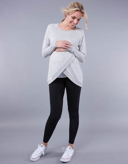 Crossover Maternity/Nursing Sweater - Nursing & Maternity Clothes