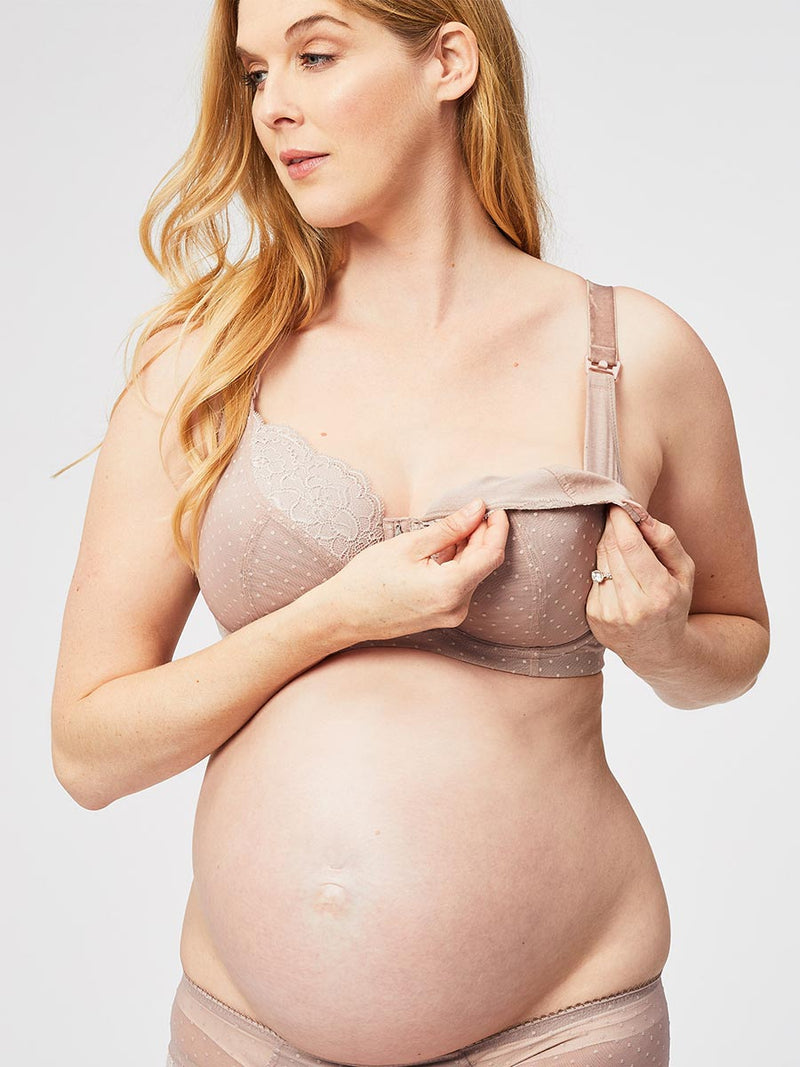 Cake Maternity Lace Plunge Nursing Bra